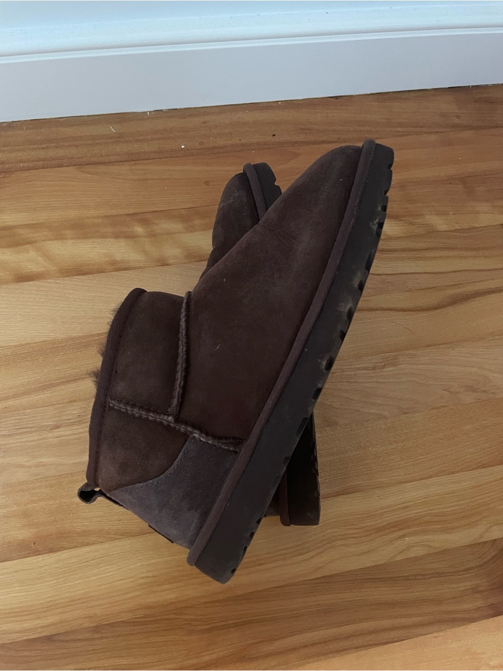 Dark Brown Ultra Mini UGGs